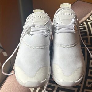 Jordan Women's White Athletic Shoes